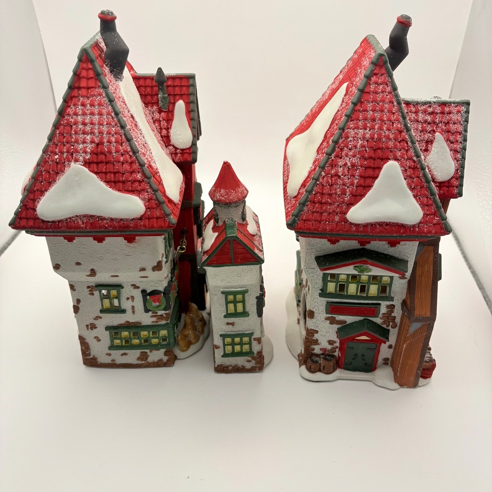 Department 56 North Pole Dolls & Santas Bear Works Village Missing Flag - Picture 6 of 9